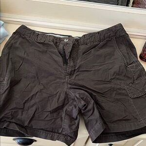Columbia Dark Brown Cargo Shorts for women